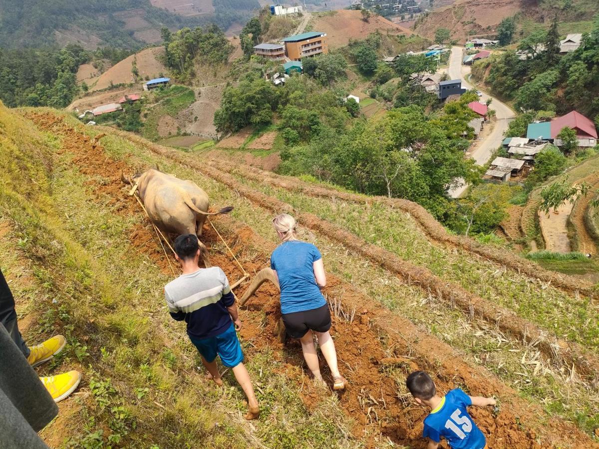 Indigenous Homestay- Trek- Food- Bus Mu Cang Chai Kültér fotó