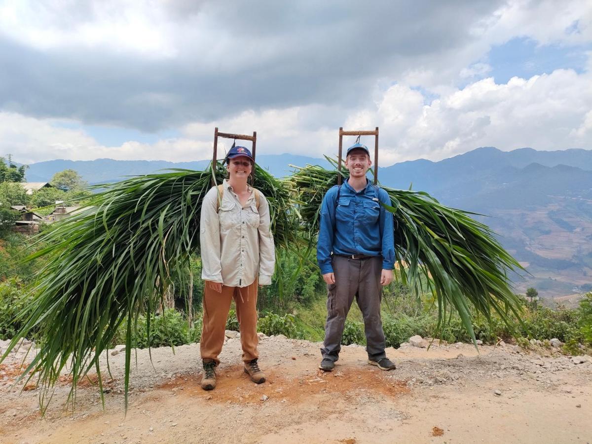 Indigenous Homestay- Trek- Food- Bus Mu Cang Chai Kültér fotó