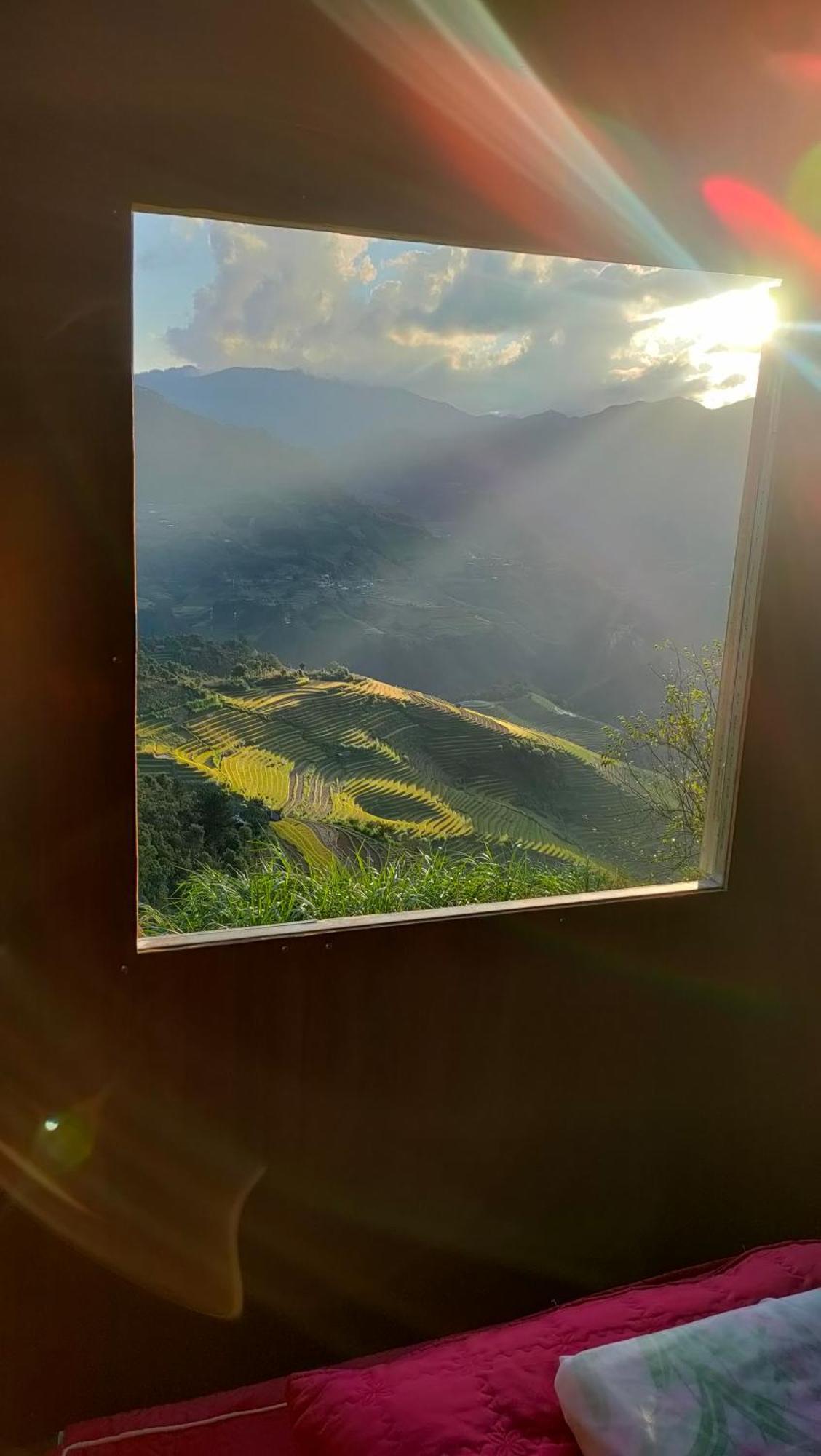 Indigenous Homestay- Trek- Food- Bus Mu Cang Chai Kültér fotó