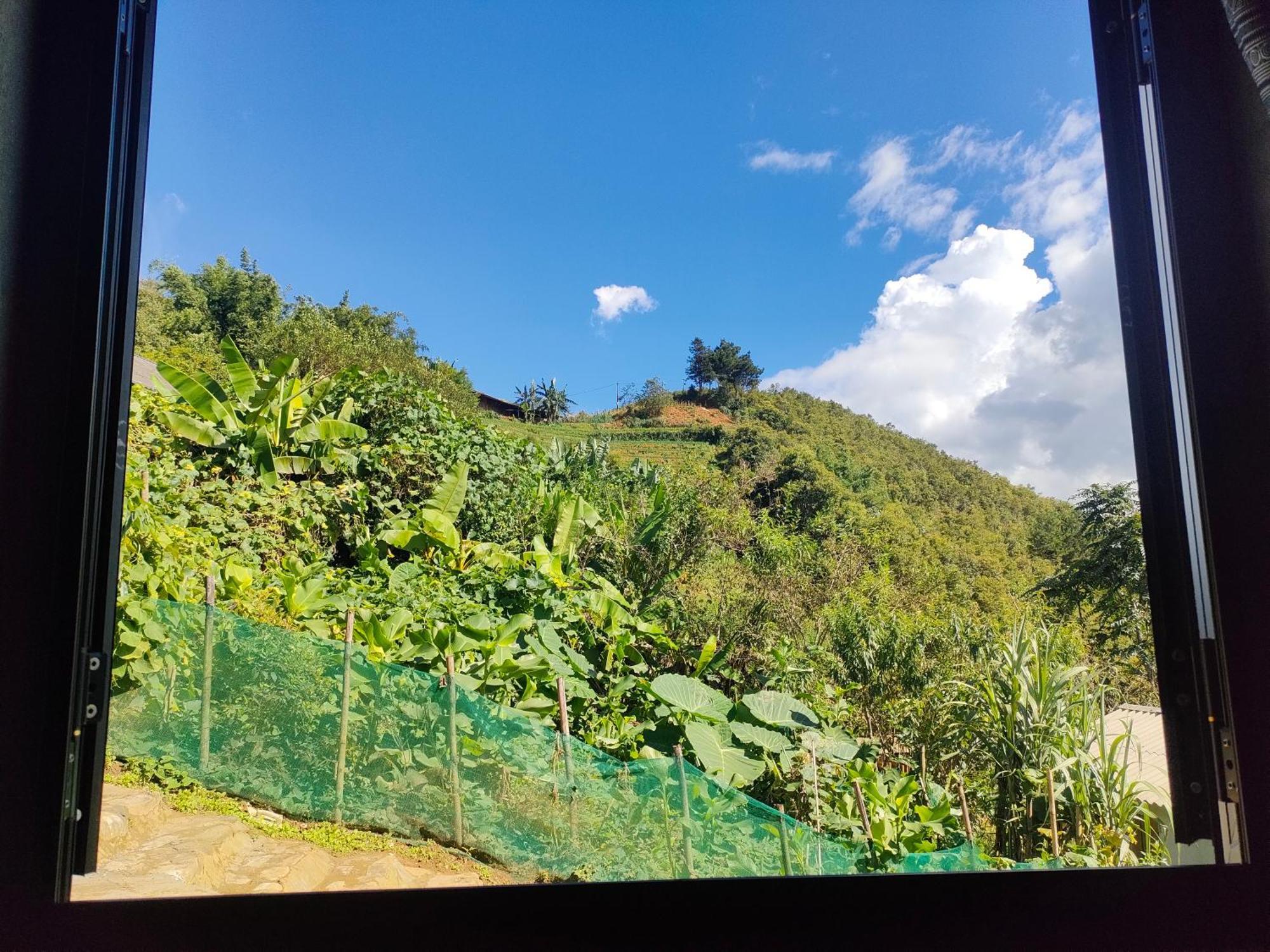 Indigenous Homestay- Trek- Food- Bus Mu Cang Chai Szoba fotó