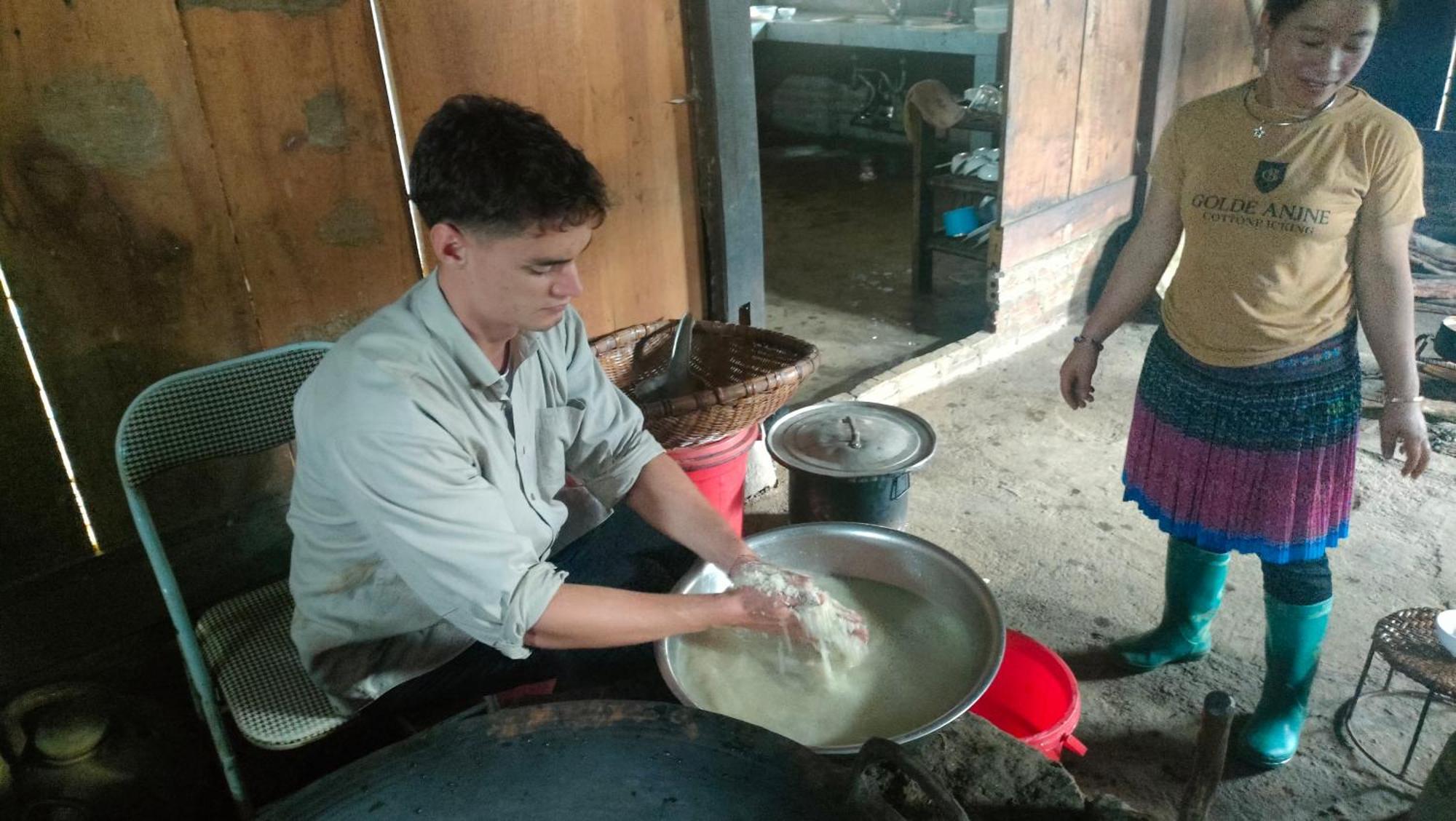 Indigenous Homestay- Trek- Food- Bus Mu Cang Chai Kültér fotó