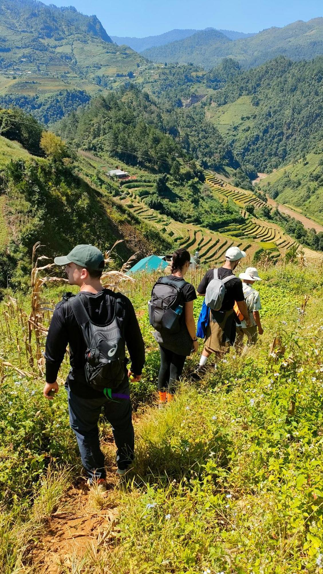 Indigenous Homestay- Trek- Food- Bus Mu Cang Chai Kültér fotó